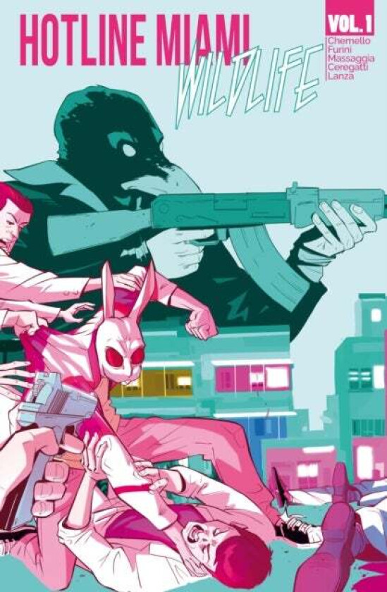 Hotline Miami: Wildlife Vol. 1 av Federico Chemello, Maurizio Furini