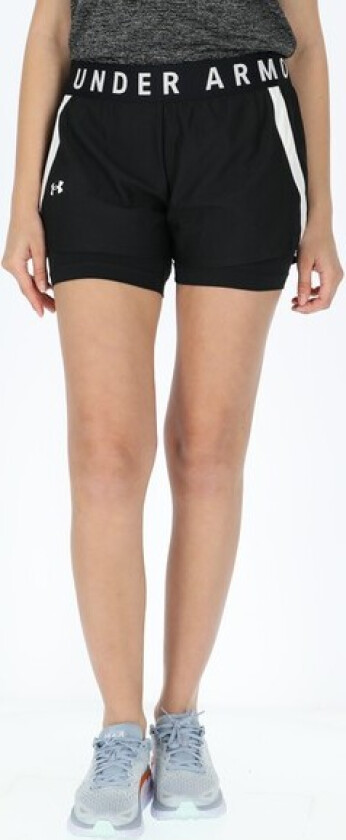 Women's Play Up 2-in-1 Shorts XL, Black