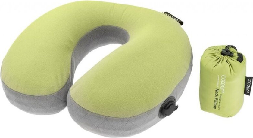 U-shaped Neck Pillow OneSize, Wasabi/Grey