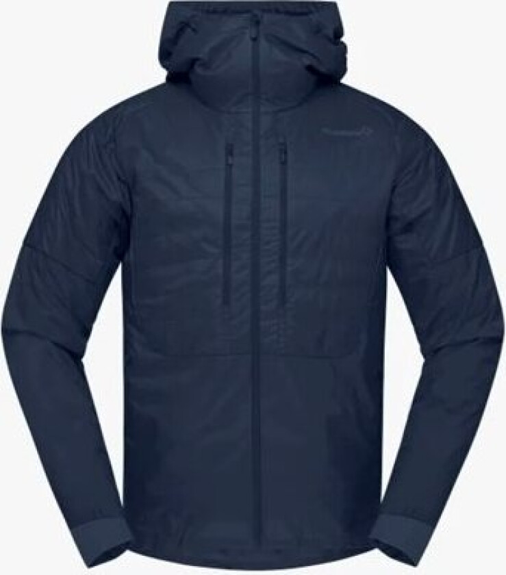 Men's Lyngen Aero80 Insulated Zip Hood S, Indigo Night