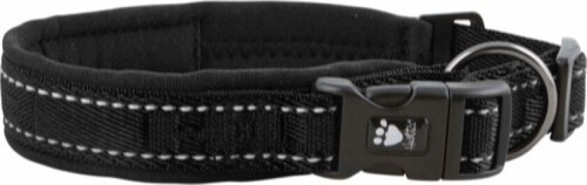 Hurtta Casual Halsbånd Svart (20-30 cm)