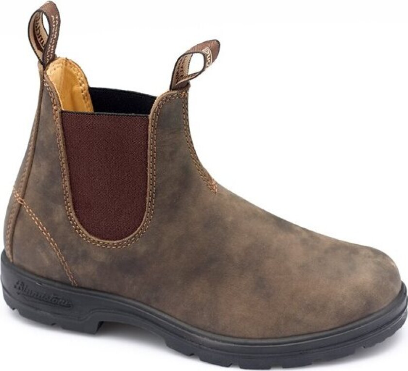 Unisex Casual Chelsea Boots 40, #585 Rustic Brown