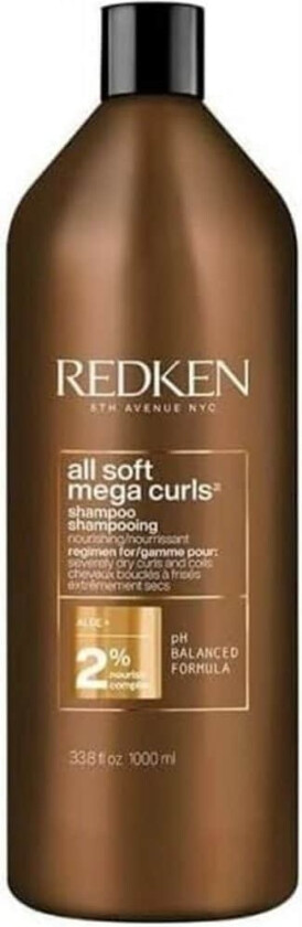 Bilde av All Soft Mega Curls Shampoo 1000 ml