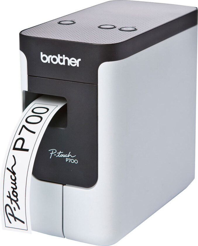 P-Touch PT-P700 - Etikettskriver - termotransfer - Rull (2,4 cm) - 180 dpi - inntil 30 mm/sek - USB 2.0 - kutter