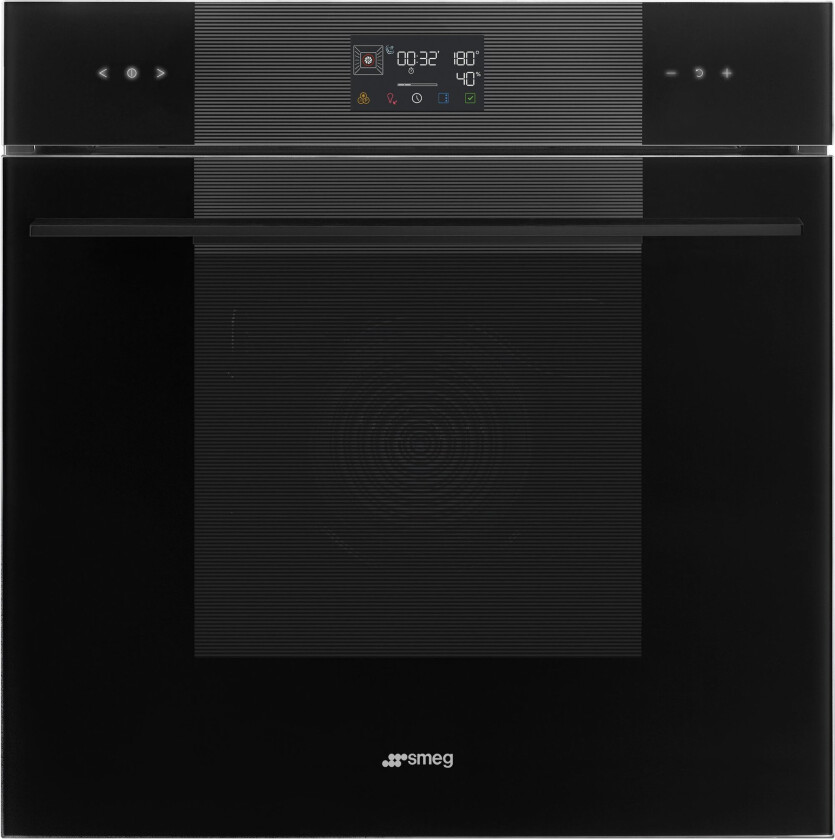 SOP6102S2P innebygd ovn, 68 liter, svart