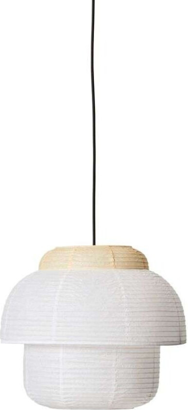 Made By Hand Papier Double pendel Ø40 cm Soft yellow