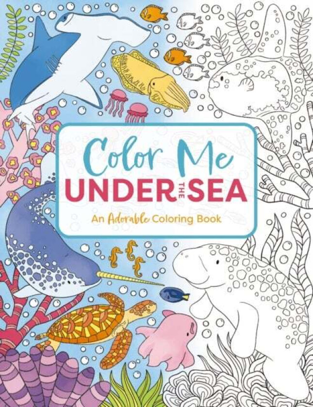 Color Me Under the Sea av Cider Mill Press