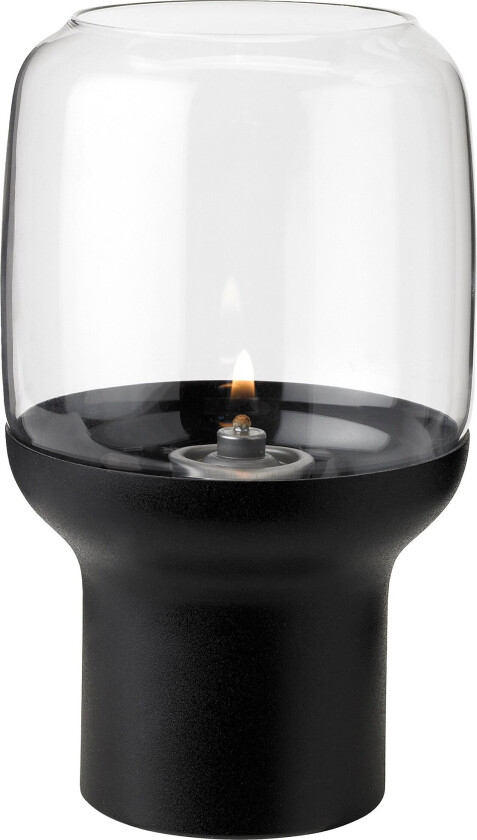 Hoop hurricane lyslykt Ø 10 cm Sort