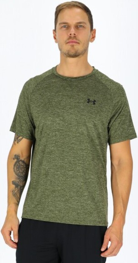 Ua Tech 2.0 Ss Tee, Marine Od Green, S, Trenings-T-Shirts