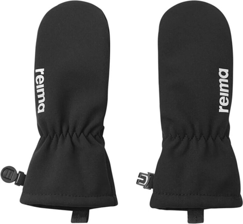 Bilde av Kids' Osaten Softshell Mittens 6, Black