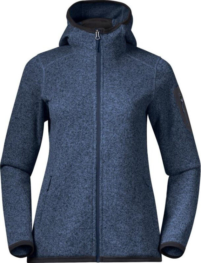 Women's Kamphaug Knitted Hoodie XS, Orion Blue