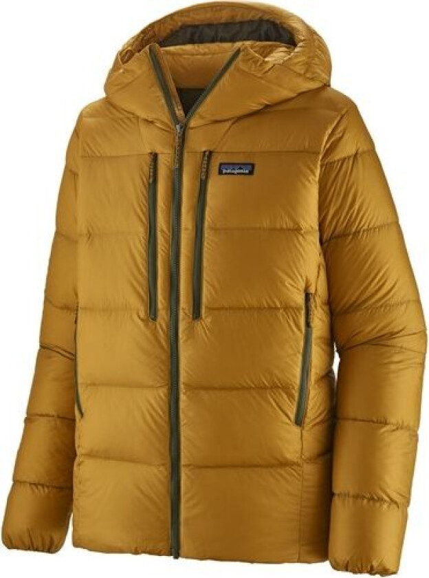 Fitz Roy Down Hoody Herre Cabin Gold M