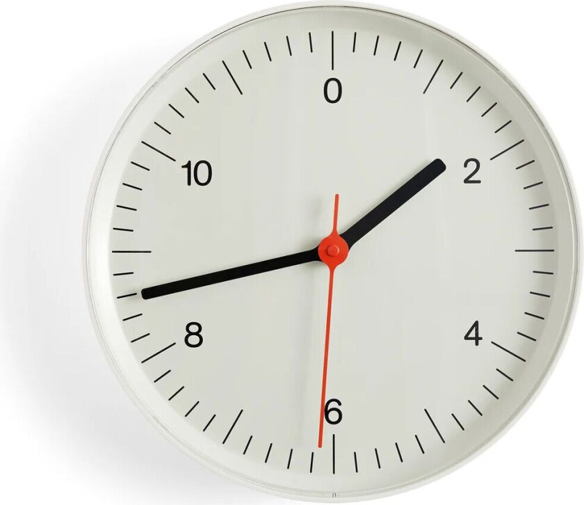 Wall Clock veggklokke Ø 26,5 cm White