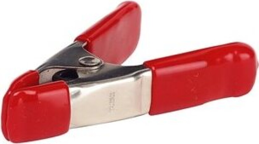 TA22 File Clamp W/Spring OneSize, Red