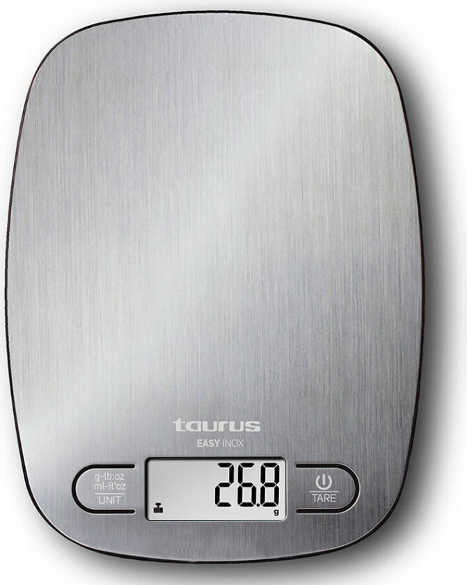 Kjøkkenvekt Easy Inox - kitchen scales - stainless steel/black