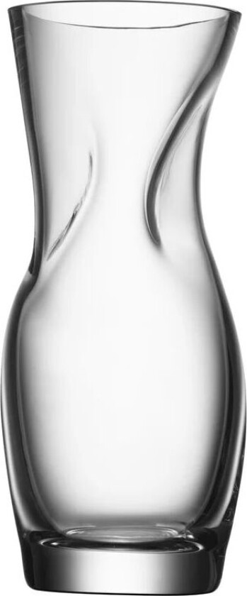 Squeeze vase 23 cm Klar