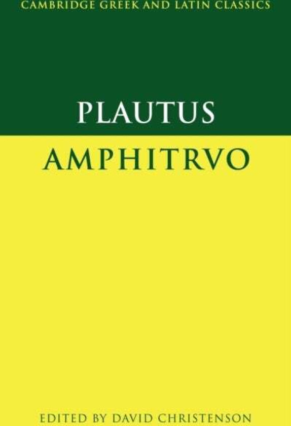 Plautus: Amphitruo av Plautus