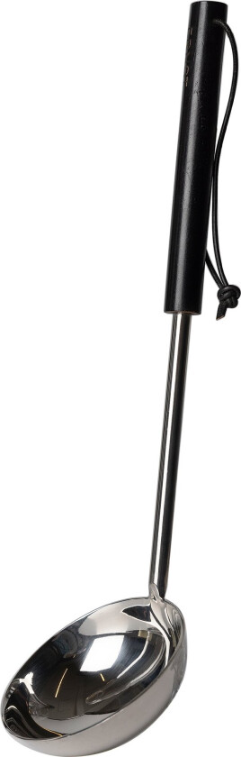 Bilde av suppesleiv med trehåndtak Svart