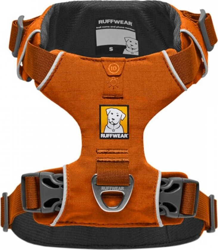 RuffWear Front Range Hundesele Oransje (L/XL)