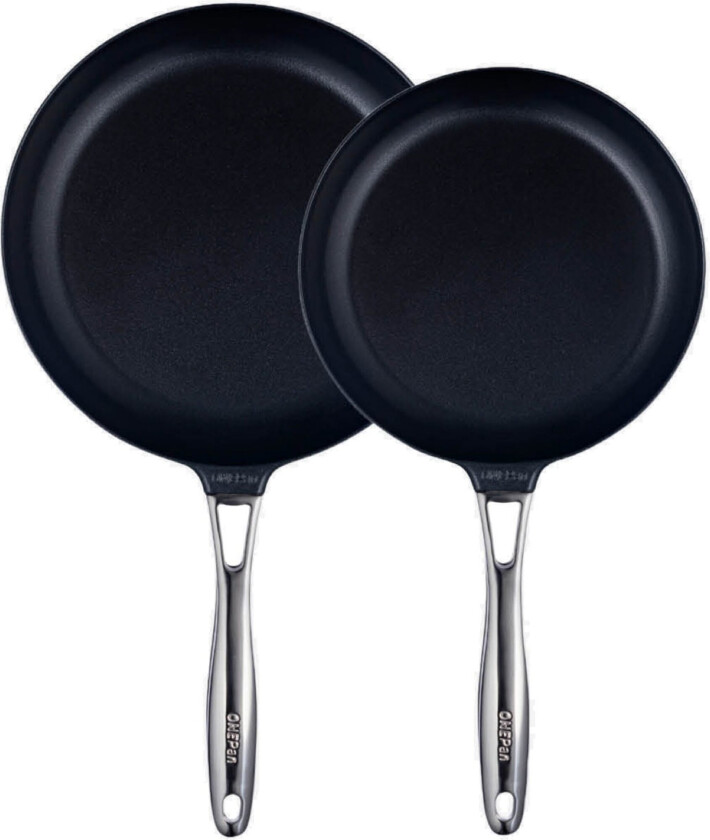 Stekepannesett 24 cm + 28 cm