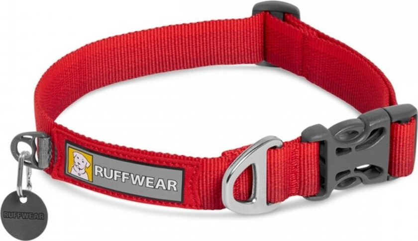 RuffWear Front Range Hundehalsbånd Rød (36-51 cm)
