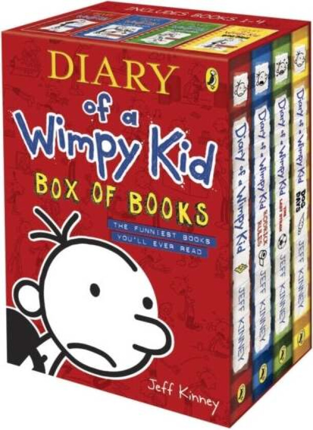 Diary of a Wimpy Kid Box of Books av Jeff Kinney