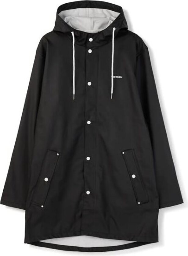 Unisex Wings Rain Jacket XXS, Black