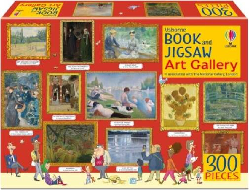 Book and Jigsaw Art Gallery av Rosie Dickins