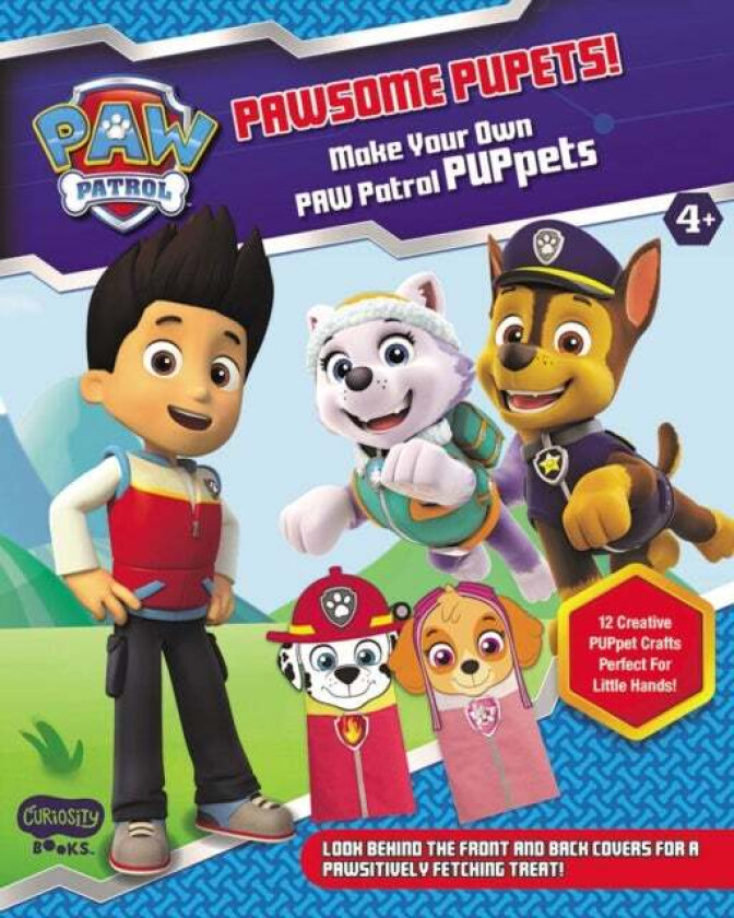 PAWSOME PUPPETS! Make Your Own PAWPatrol Puppets av Curiosity Books