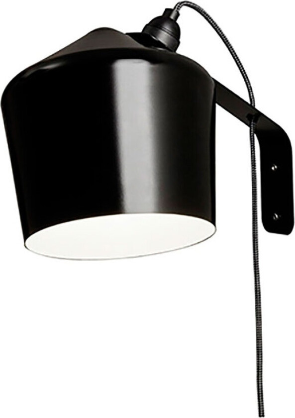 Pasila vegglampe sort