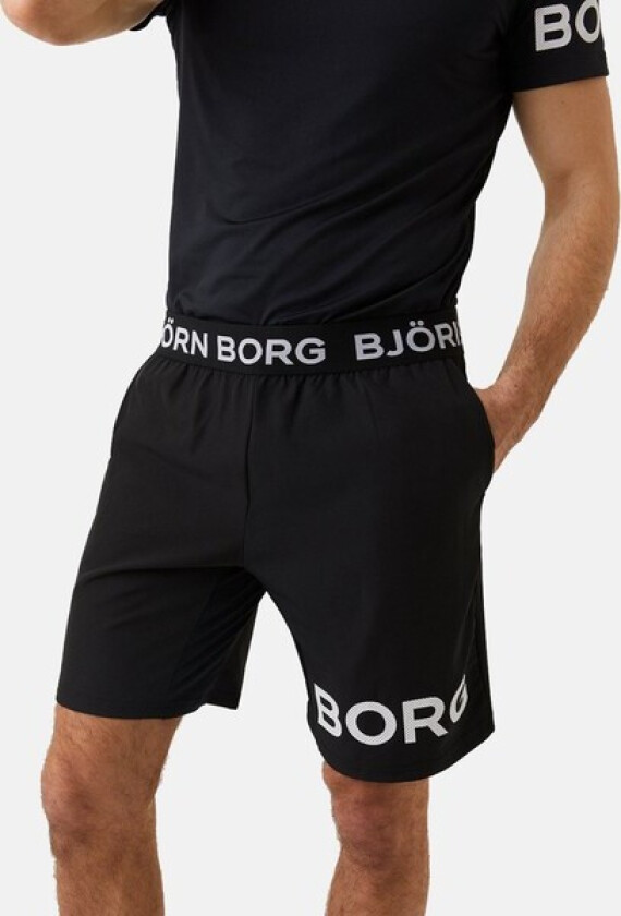 Borg Shorts, treningsshorts, herre Black Beauty