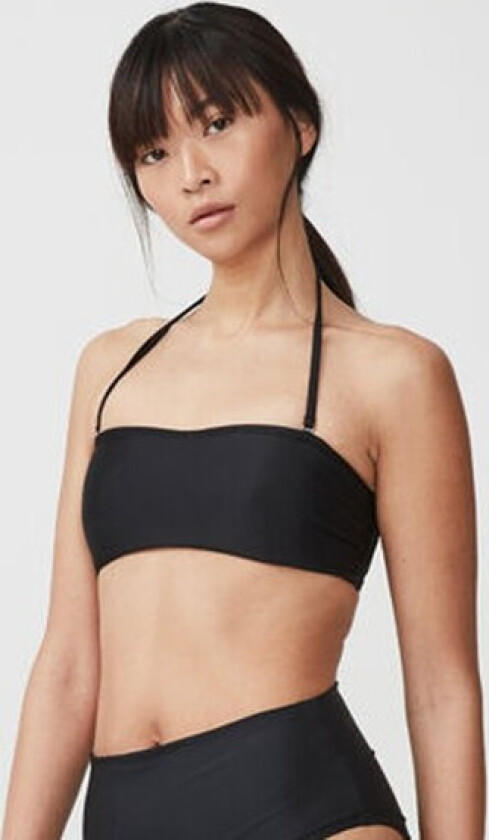 Bandeau Top, Black, Xl, Bikinis
