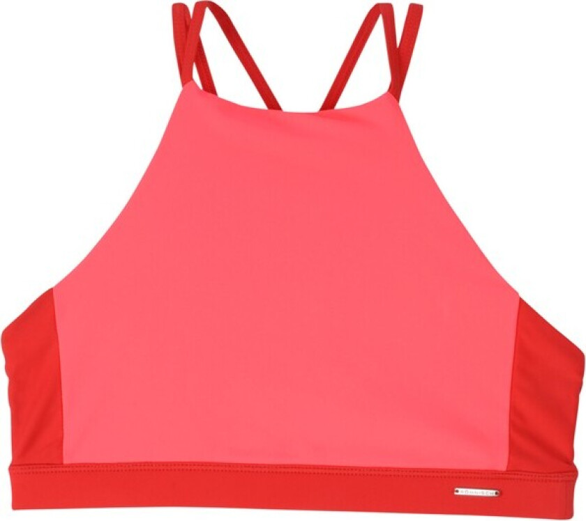 Halterneck Top, Neon Red, M, Bikinis