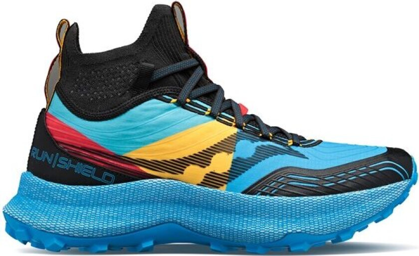 Men's Endorphin Trail Mid Runshield 44.5, Arctic Chill