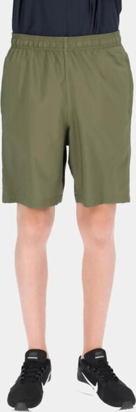 Ua Woven Wordmark Shorts, Marine Od Green, S, Løpeklær