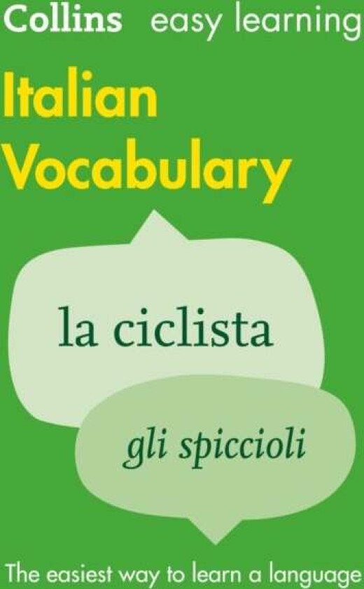 Easy Learning Italian Vocabulary av Collins Dictionaries