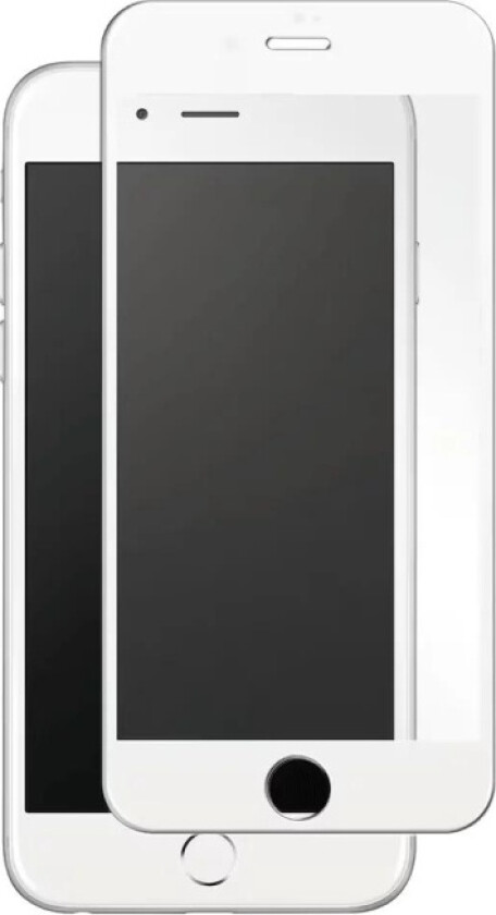 panzer iPhone 8/7/6S Plus Full-Fit Glass white