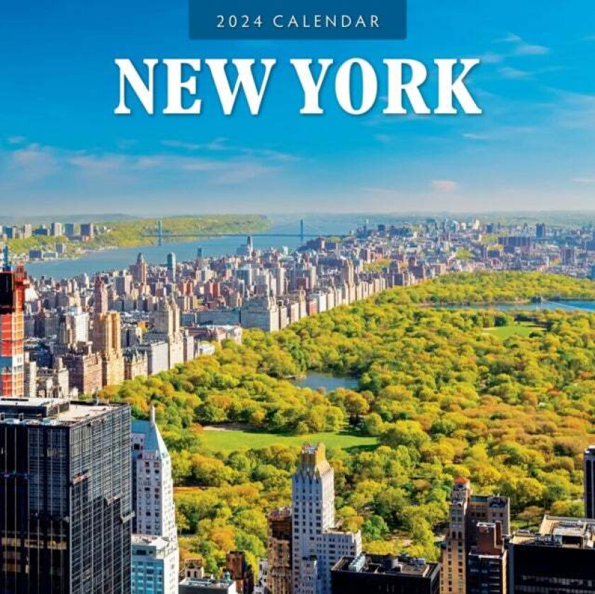 New York 2024 Square Wall Calendar av Red Robin Publishing Ltd.