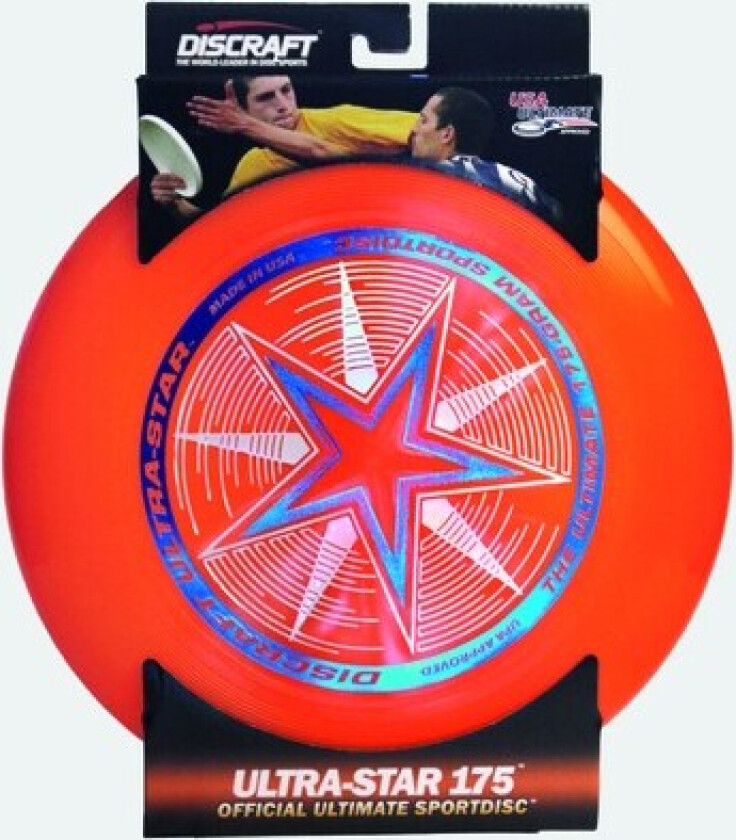 Frisbee Ultimate Disc 175, Sort Färger, Onesize, Sommerlek