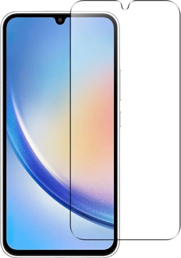 Samsung Galaxy A55 (5G) Arc Edge Herdet Glas Skjermbeskytter - Case Friendly - Gjennomsiktig