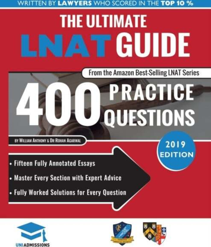 The Ultimate LNAT Guide: 400 Practice Questions av William Anthony