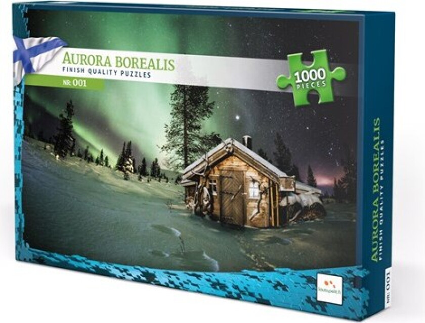 Puslespil - Aurora Borealis 1000 brikker