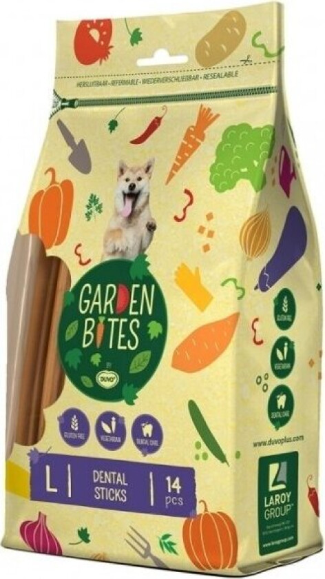 Duvo+ Garden Bites Dental Sticks Large 420 g