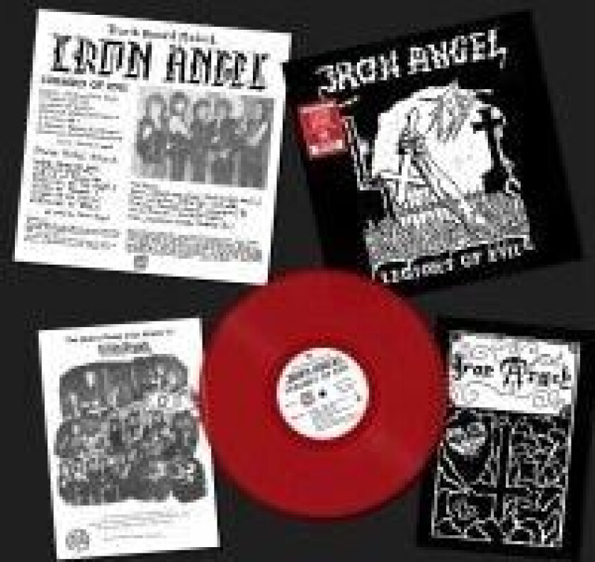 Iron Angel - Legions Of Evil (Red Vinyl Lp)