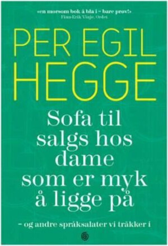 Sofa til salgs hos dame som er myk å ligge på av Per Egil Hegge