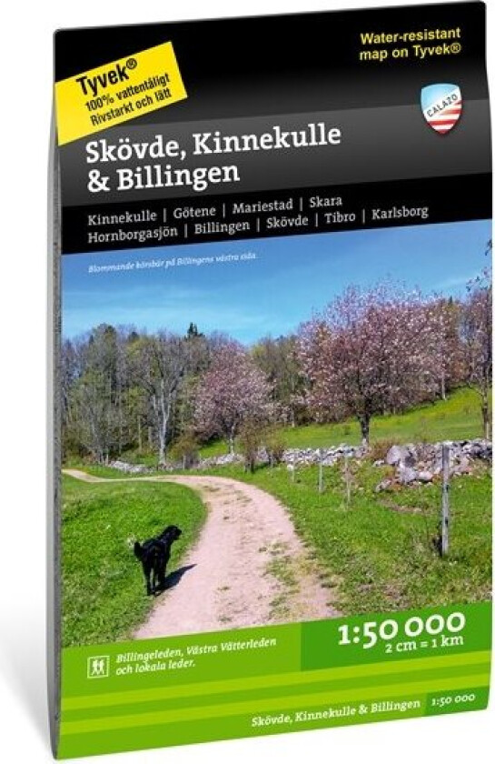 Skövde, Billingen & Kinnekulle 1:50.000 OneSize, NoColour