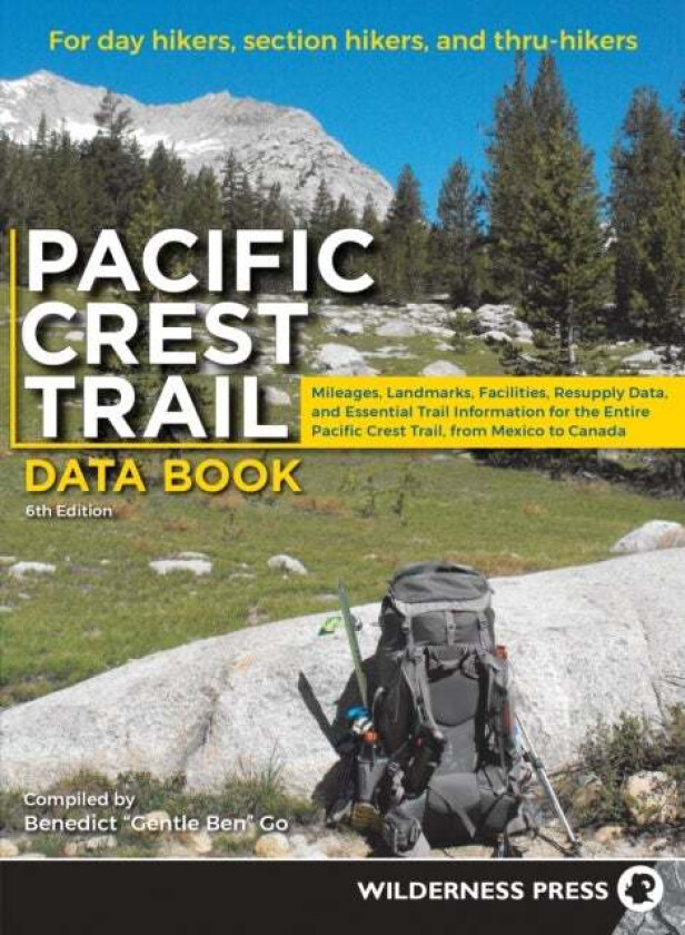 Pacific Crest Trail Data Book av Benedict Go