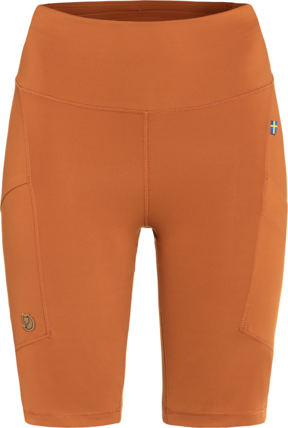 Women's Abisko Short Tights Terracotta Brown L, Terracotta Brown