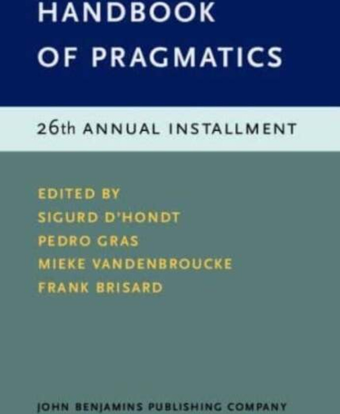 Handbook of Pragmatics