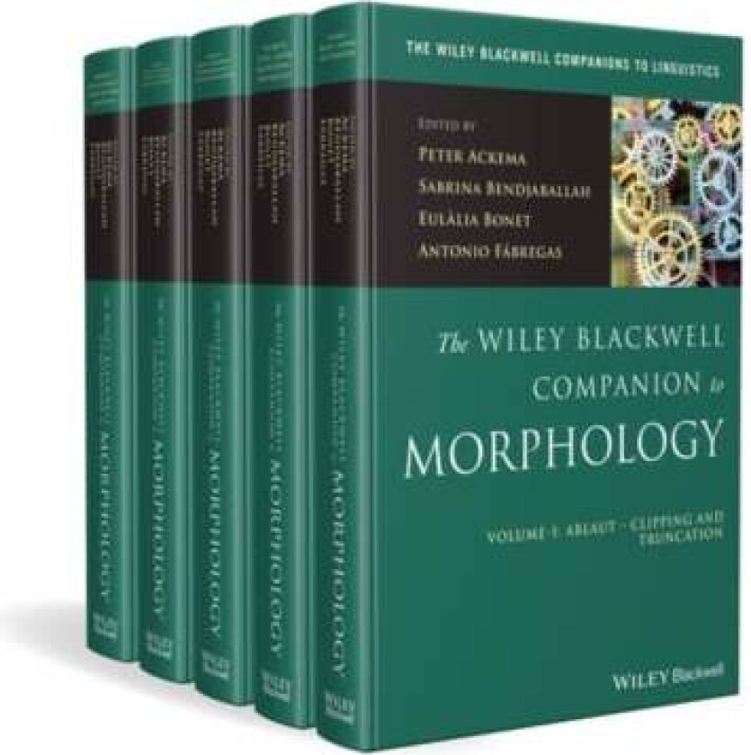 Bilde av The Wiley Blackwell Companion to Morphology, 5 Volume Set